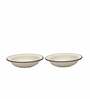 Siera 7 Inch White Ceramic (Set of 2) Quarter Plate