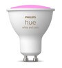White 7W  Huewca 5.7W Gu10  350 lm Smart Bulb