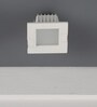 White 8 Watts LED Aluminium Square Panel Down Light