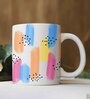 Abstract coffee mug
