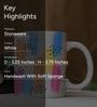 Abstract coffee mug