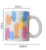 Abstract coffee mug