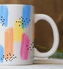 Abstract coffee mug
