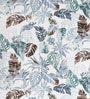 White Abstract 220 Tc Cotton Super King Bedsheet With 2 Pillow Covers