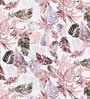 Pink Abstract 220 Tc Cotton Super King Bedsheet With 2 Pillow Covers