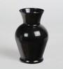 Black Acrylic Classic Urn Table Vase