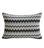 Grey Geometric Acrylic 14 x 20 Inches Cushion Cover