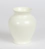 White Acrylic Ginger Table Vase