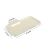 White Aluminium 12 Inch Rectangle Appetizer Platters