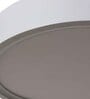 White Aluminium Contemporary Single Hanging Light