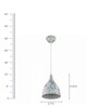 White Metal Single Hanging Lights