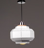 White Aluminium Hanging Light