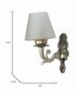 Metal Wall Mounted Uplight Sconce (Brass)