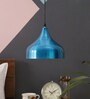 Oren Blue Metal Hanging Light