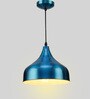 Oren Blue Metal Hanging Light
