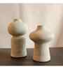 White and Blue Legacy Vase Set of 2