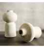 White and Blue Legacy Vase Set of 2