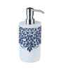 White And Blue Polyresin 4Pcs Bath Set