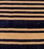 Multicolor Striped Wool 5 ft x 7 ft Hand Woven Carpet