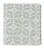 Sage Botanical Design Soft Acrylic Throw Blanket