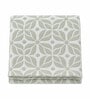 Sage Botanical Design Soft Acrylic Throw Blanket