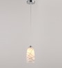 Antique White Glass Hanging Light