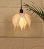 Liana White Metal Hanging Light
