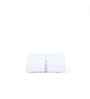 White Bamboo Cotton Solid 650 GSM Bath Towel (1Pc)
