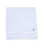 White Bamboo Cotton Solid 650 GSM Face Towel Set (4Pc)
