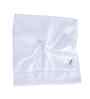 White Bamboo Cotton Solid 650 GSM Face Towel Set (4Pc)