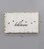 White Believe Digital Printed Marble Abstract Art Print