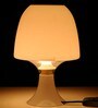 White Biodegradable Plastic Table Lamp