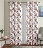 Polycotton Blackout 7 Feet Set Of 2 Eyelet Curtains