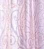 Multicolour Polyester Velvet Ethnic Motif 7FT Light Filtering Eyelet Door Curtains (Pack of 1)