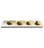 Reflections Natural Brown Wood Chopping Board cum Serving Platter