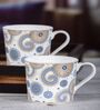 Glamorous Bone China Coffee Mug (Set of 6)