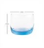 Slender 315ml Blue Glass (Set of 6) Everyday Glasses