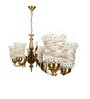 White Glass Chandelier