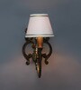 Indulge Metal Wall Mounted Uplight Sconce (Gold)