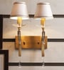 White Brass Wall Sconces
