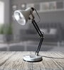 CPL White Adjustable Study Lamp With Aluminium Base