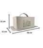 White Butter Dish 500 Gram Butter Storage Tray with Lid