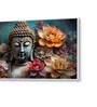 Canvas Framed Buddha Surrounded