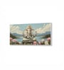 Canvas Framed Divine Ganesha Prosperity and Wisdom Wall Painting
