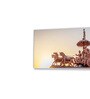White Canvas Framed Krishna and Arjuna's Divine Journey Wall Painting(12X24 Inch)