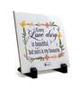 White Ceramic Decorative Tile