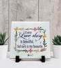 White Ceramic Decorative Tile