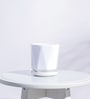 White Ceramic Desk Pot