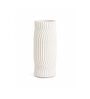 White Ceramic Eloquent Spiral 3D Vase