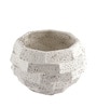 White Ceramic Flower Regalia Vases